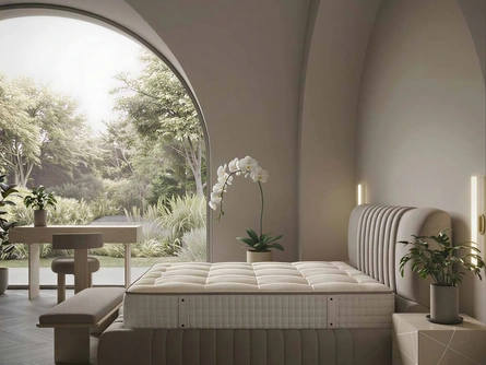 Materasso Diadema Nature a molle insacchettate e lattice di Rinaldi Group
