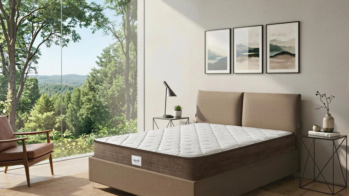 Materasso Julia a molle insacchettate e Memory foam di Rinaldi Group