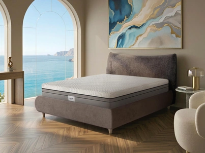 Materasso Polaris a molle insacchettate, Memory e HydroAir di Rinaldi Group