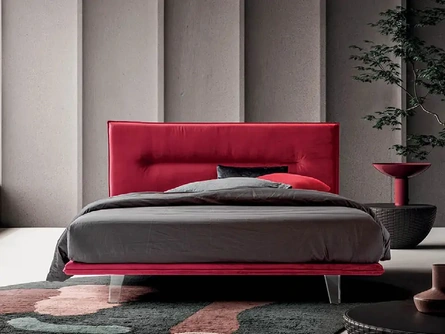 Letto matrimoniale dall'effetto sospeso Flash di Rigosalotti