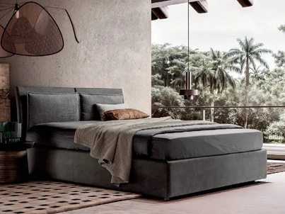 Letto con contenitore Holiday di Rigosalotti