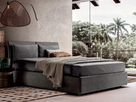 Letto con contenitore Holiday di Rigosalotti