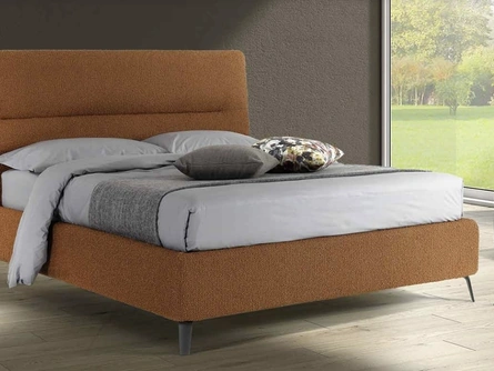 Letto matrimoniale in tessuto Orion di Rimar