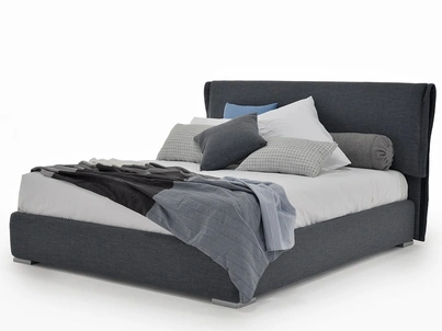 Letto in tessuto Shedir con contenitore di Rimar