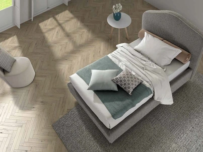 Letto singolo classico Gemma con contenitore di Rimar