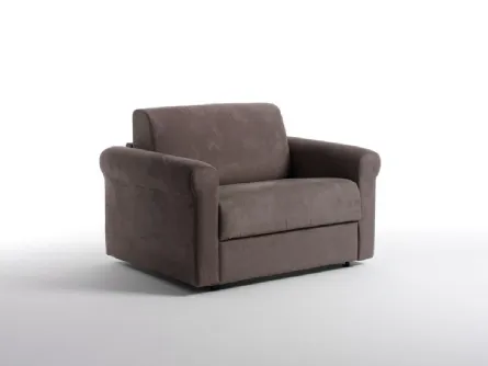 Poltrona Letto moderna in tessuto Carmen di Salvetti