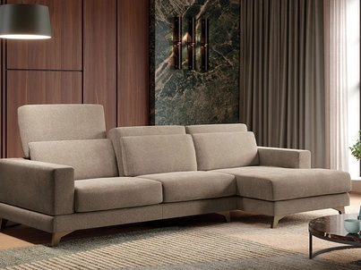 Divano con penisola Lift di Rigosalotti